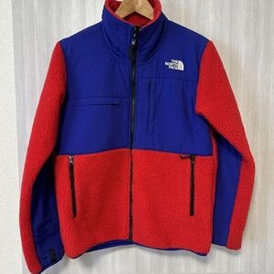The North Face Red White and Blue Fleece Jacket.